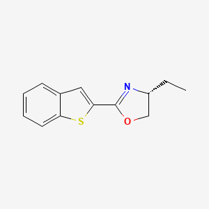 (R)-2-(Benzo[b]thiophen-2-yl)-4-ethyl-4,5-dihydrooxazole