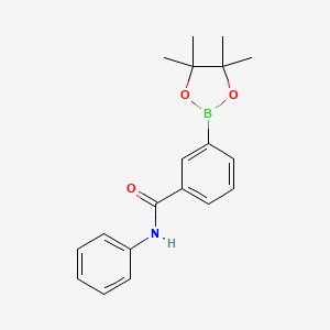 N-phenyl-3-(4,4,5,5-tetramethyl-1,3,2-dioxaborolan-2-yl)benzamide