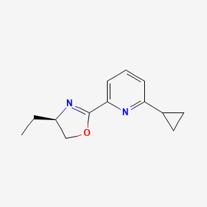 (R)-2-(6-Cyclopropylpyridin-2-yl)-4-ethyl-4,5-dihydrooxazole