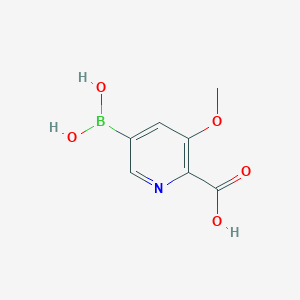 5-Borono-3-methoxypicolinic acid