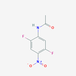 molecular formula C8H6F2N2O3 B8231408 N-(2,5-二氟-4-硝基苯基)乙酰胺 