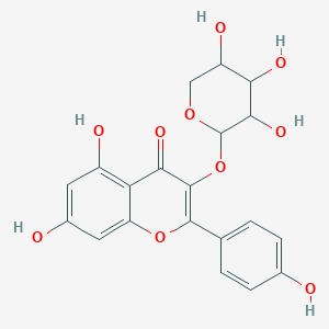 molecular formula C20H18O10 B8231516 Kaempferol-3-O-arabinoside 