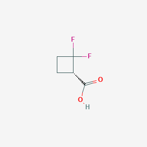 (1S)-2,2-difluorocyclobutane-1-carboxylic acid