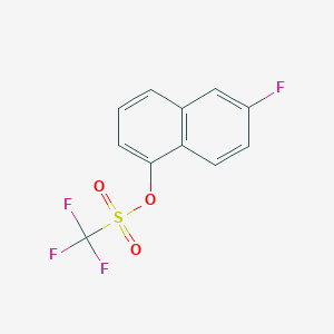 6-Fluoronaphthalen-1-yl trifluoromethanesulfonate