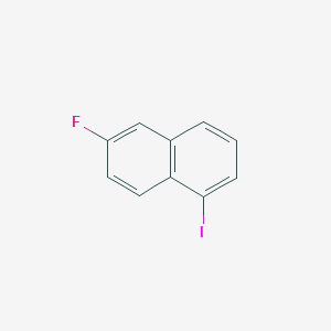 molecular formula C10H6FI B8231554 6-Fluoro-1-iodonaphthalene 