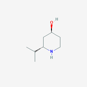 (2S,4S)-2-Isopropylpiperidine-4-ol