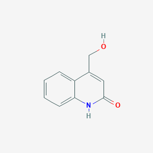 molecular formula C10H9NO2 B8231705 4-(hydroxymethyl)quinolin-2(1H)-one 
