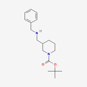 tert-Butyl 3-((benzylamino)methyl)piperidine-1-carboxylate