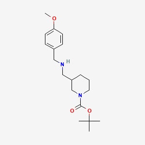 tert-Butyl 3-(((4-methoxybenzyl)amino)methyl)piperidine-1-carboxylate