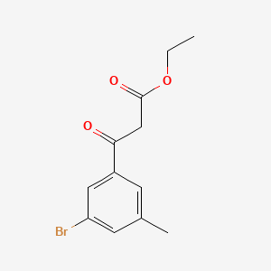 Ethyl 3-(3-bromo-5-methylphenyl)-3-oxopropanoate