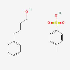molecular formula C17H22O4S B8232404 Benzenebutanol, 4-methylbenzenesulfonate CAS No. 112775-09-4