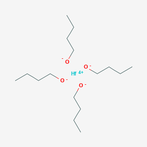 molecular formula C16H36HfO4 B8232425 四正丁氧基铪(IV) 