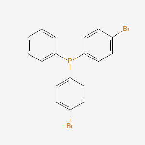 molecular formula C18H13Br2P B8232428 Bis(4-bromophenyl)phenylphosphine CAS No. 84591-80-0