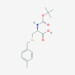 molecular formula C16H23NO4Se B8232485 Boc-Sec(pMeBzl)-OH 