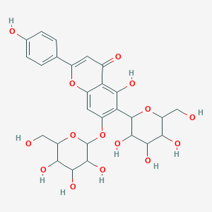 molecular formula C27H30O15 B8232514 芹菜素-6-C-葡萄糖苷-7-O-葡萄糖苷 