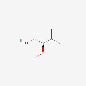 molecular formula C6H14O2 B8232535 (2R)-2-methoxy-3-methylbutan-1-ol 