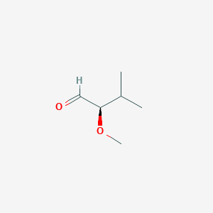 (2R)-2-methoxy-3-methylbutanal