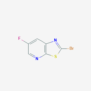 2-Bromo-6-fluorothiazolo[5,4-b]pyridine