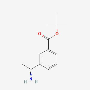 tert-butyl 3-[(1R)-1-aminoethyl]benzoate