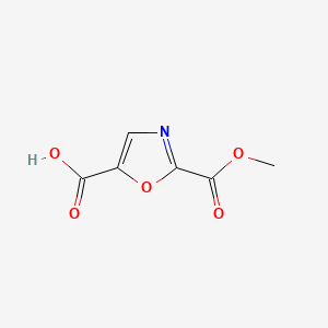 2-Methoxycarbonyl-1,3-oxazole-5-carboxylic acid