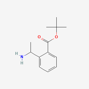 Tert-butyl 2-(1-aminoethyl)benzoate