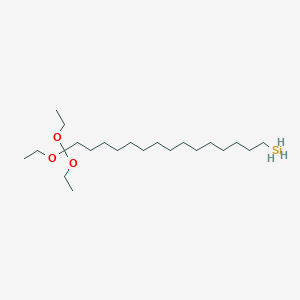 molecular formula C22H48O3Si B8232808 16,16,16-Triethoxyhexadecylsilane 