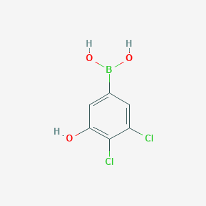 (3,4-Dichloro-5-hydroxyphenyl)boronic acid