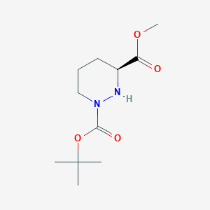1-(tert-Butyl) 3-methyl (S)-tetrahydropyridazine-1,3(2H)-dicarboxylate
