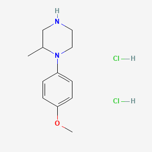 1-(4-Methoxyphenyl)-2-methylpiperazine;dihydrochloride