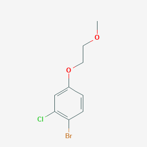 1-Bromo-2-chloro-4-(2-methoxyethoxy)benzene