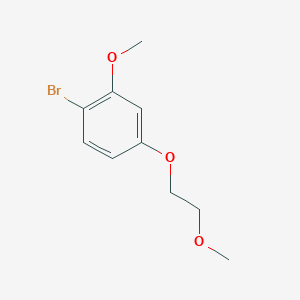 1-Bromo-2-methoxy-4-(2-methoxyethoxy)benzene