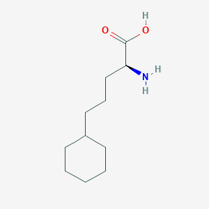 molecular formula C11H21NO2 B8233186 (s)-2-Amino-5-cyclohexylpentanoic acid 