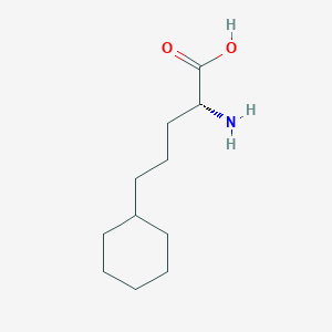 molecular formula C11H21NO2 B8233194 (alphaR)-alpha-Aminocyclohexanepentanoic acid CAS No. 1227940-09-1