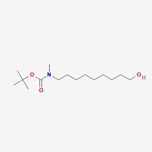 molecular formula C15H31NO3 B8233229 N-Boc-9-(methylamino)nonan-1-ol 