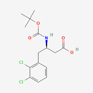 (R)-3-(Boc-amino)-4-(2,3-dichlorophenyl)butanoic acid