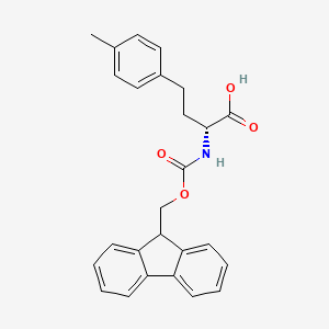 molecular formula C26H25NO4 B8233359 Fmoc-4-methyl-L-homophenylalanine 