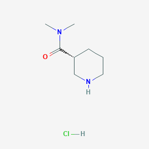 (R)-N,N-dimethylpiperidine-3-carboxamide hydrochloride