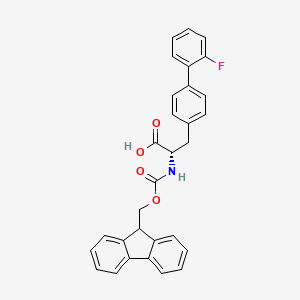 molecular formula C30H24FNO4 B8233403 Fmoc-4-(2-fluorophenyl)-L-phenylalanine 