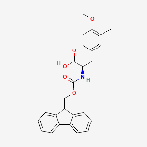 (2R)-2-(9H-fluoren-9-ylmethoxycarbonylamino)-3-(4-methoxy-3-methylphenyl)propanoic acid