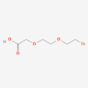 molecular formula C6H11BrO4 B8233495 Bromo-PEG2-acetic acid 