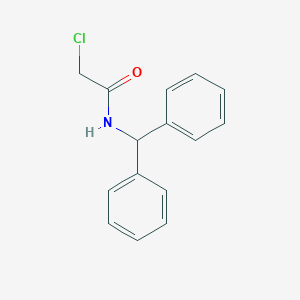 molecular formula C15H14ClNO B082335 N-二苯甲基-2-氯乙酰胺 CAS No. 10254-07-6
