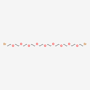 molecular formula C20H40Br2O9 B8233705 Br-PEG9-CH2CH2Br 