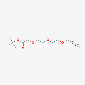 Propargyl-peg2-CH2CO2tbu