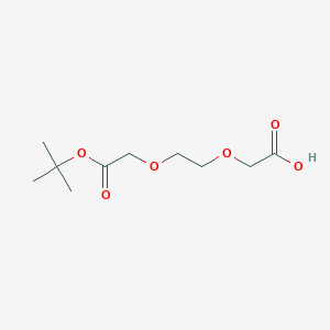 molecular formula C10H18O6 B8233735 HOOCCH2O-PEG1-CH2COOtBu 