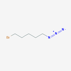 molecular formula C5H10BrN3 B8233741 1-叠氮-5-溴戊烷 