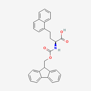 (2S)-2-(9H-Fluorene-9-ylmethoxycarbonylamino)-4-(1-naphthyl)butanoic acid