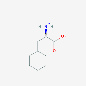 (2R)-3-cyclohexyl-2-(methylazaniumyl)propanoate