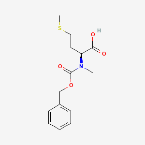 molecular formula C14H19NO4S B8233823 N-Methyl-N-(benzyloxycarbonyl)-L-methionine 