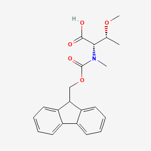 molecular formula C21H23NO5 B8233870 FMOC-MeThr(Me)-OH 