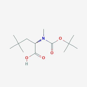 molecular formula C13H25NO4 B8233911 N-Boc-N-methyl-3-tert-butyl-L-alanine 